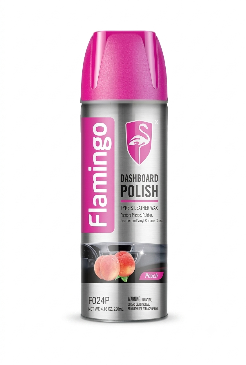 Flamingo Dashboard Polish - Tyre & Leather Wax | 220ML