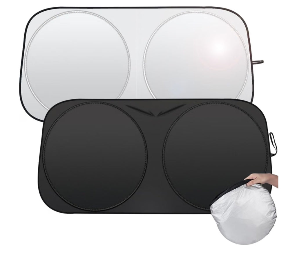 Foldable Car Windshield Sunshade – Heat & UV Protection